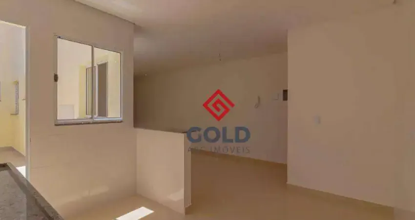 Apartamento com 3 dormitórios à venda, 63 m² por R$ 370.000,00 - Parque das Nações - Santo André/SP