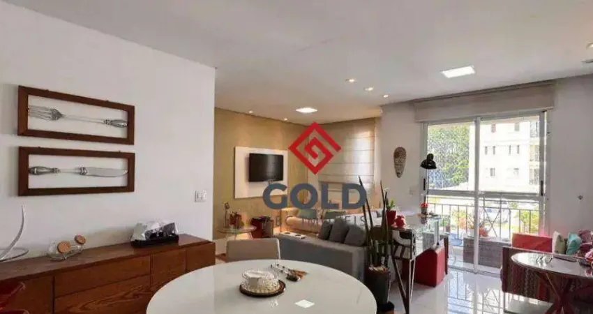Apartamento com 3 dormitórios para alugar, 70 m² por R$ 4.463/mês - Vila Curuçá - Santo André/SP