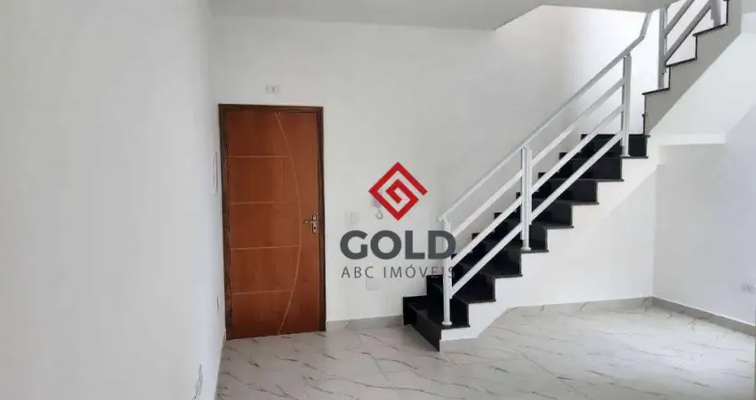 Cobertura com 3 dormitórios à venda, 144 m² por R$ 740.000,00 - Vila Assunção - Santo André/SP