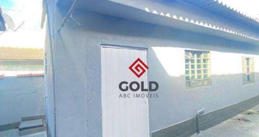 Casa com 1 dormitório para alugar, 30 m² por R$ 1.097,70/mês - Parque Capuava - Santo André/SP
