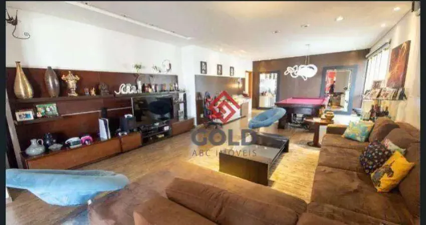 Apartamento com 4 dormitórios à venda, 297 m² por R$ 1.800.000,00 - Jardim - Santo André/SP
