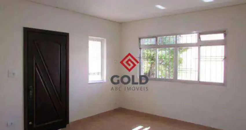 Casa com 1 dormitório para alugar, 100 m² por R$ 2.650,00/mês - Vila Assunção - Santo André/SP