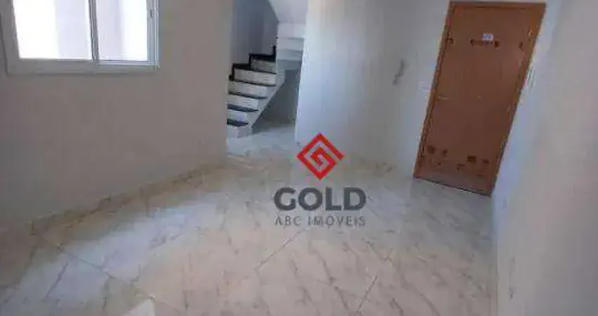 Cobertura com 2 dormitórios à venda, 175 m² por R$ 578.000,00 - Campestre - Santo André/SP