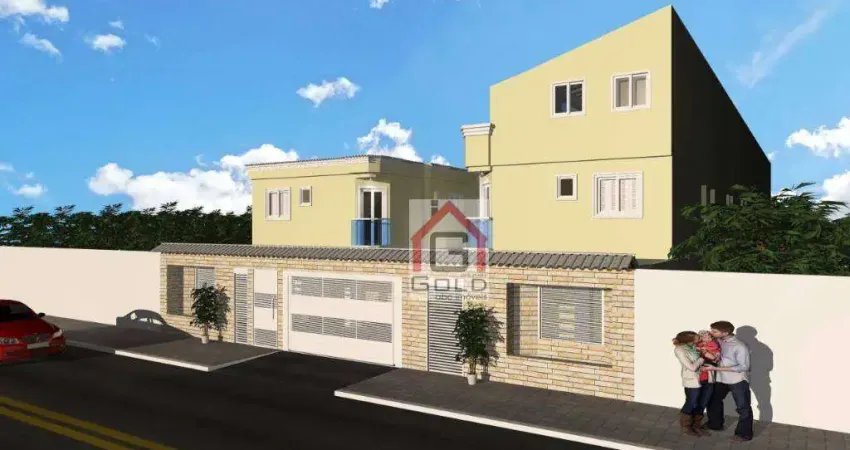 Sobrado com 2 dormitórios à venda, 120 m² por R$ 495.000,00 - Vila Príncipe de Gales - Santo André/SP