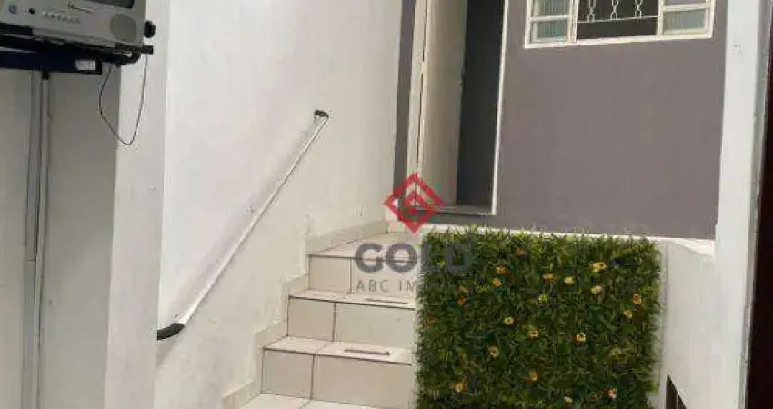 Sobrado com 3 dormitórios, 143 m² - venda por r$ 430.000,00 ou aluguel por r$ 2.875,00/mês - jardim santo antônio - santo andré/sp