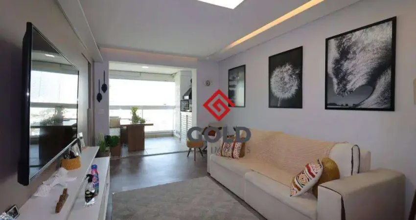 Apartamento com 2 dormitórios à venda, 78 m² por r$ 770.000,00 - campestre - santo andré/sp