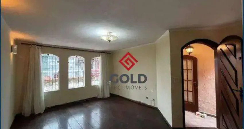 Sobrado com 3 dormitórios para alugar, 135 m² por r$ 3.770,00/mês - santa maria - santo andré/sp