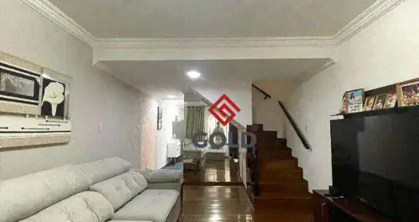 Casa com 3 dormitórios à venda, 175 m² por r$ 730.000,00 - jardim utinga - santo andré/sp