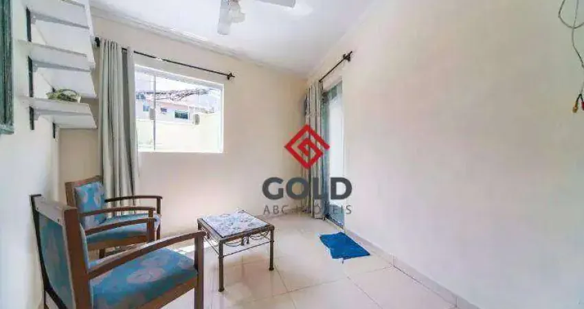 Casa com 1 dormitório para alugar, 29 m² por r$ 1.296,00/mês - vila valparaíso - santo andré/sp