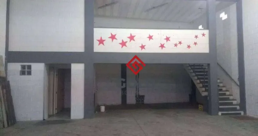 Salão para alugar, 290 m² por r$ 8.770,00/mês - jardim pilar - mauá/sp