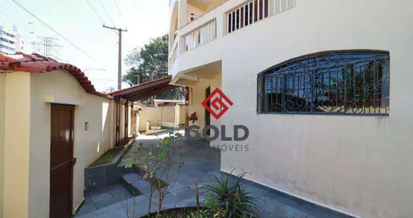 Sobrado com 5 dormitórios para alugar, 262 m² por r$ 10.350,00/mês - jardim - santo andré/sp
