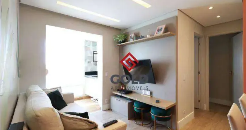 Apartamento com 2 dormitórios à venda, 55 m² por r$ 510.000,00 - vila curuçá - santo andré/sp