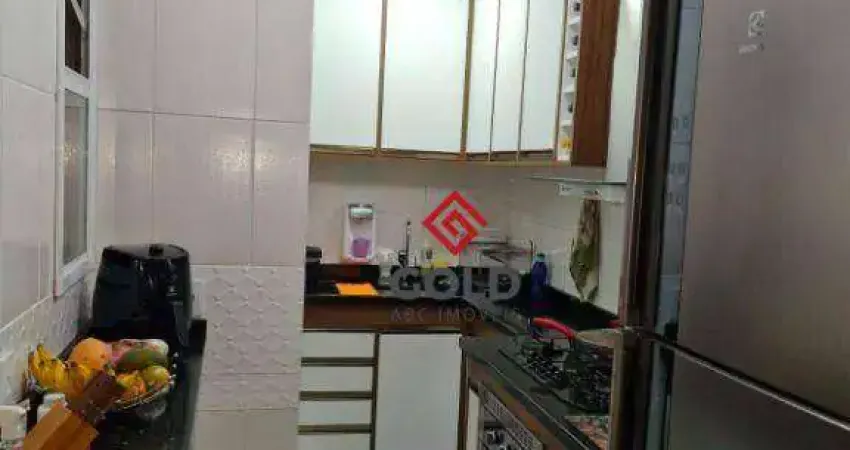 Cobertura com 2 dormitórios à venda, 78 m² por r$ 425.000,00 - vila guarará - santo andré/sp