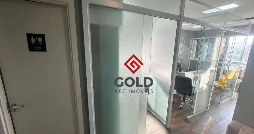 Sala, 41 m² - venda por r$ 435.000,00 ou aluguel por r$ 3.500,00/mês - jardim três marias - são bernardo do campo/sp