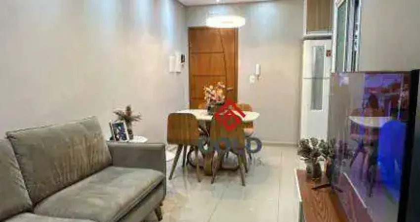 Apartamento com 2 dormitórios à venda, 49 m² por r$ 320.000,00 - parque capuava - santo andré/sp