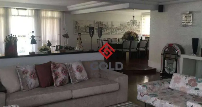 Apartamento com 4 dormitórios, 320 m² - venda por r$ 2.200.000,00 ou aluguel por r$ 14.900,00/mês - jardim - santo andré/sp