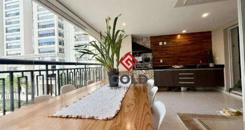 Apartamento com 3 dormitórios à venda, 144 m² por r$ 1.675.000,00 - campestre - santo andré/sp