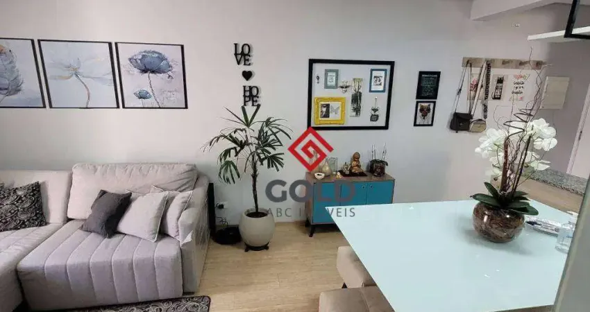 Apartamento com 3 dormitórios à venda, 64 m² por r$ 600.000,00 - campestre - santo andré/sp