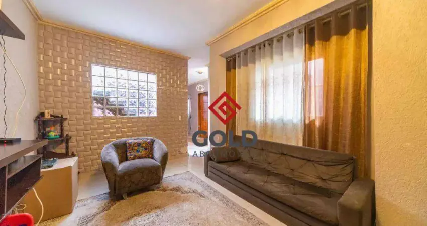 Casa com 4 dormitórios à venda, 224 m² por r$ 710.000,00 - vila santa teresa - santo andré/sp