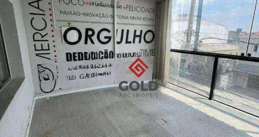 Galpão para alugar, 256 m² por r$ 18.180,00/mês - parque capuava - santo andré/sp