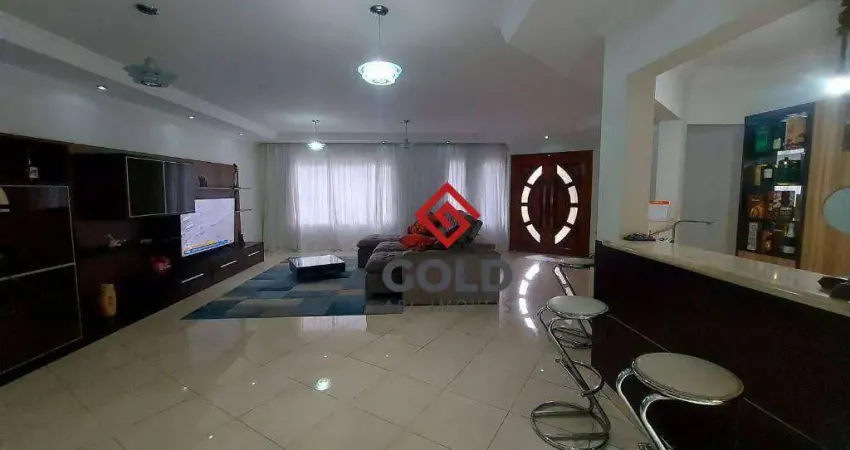 Sobrado com 5 dormitórios, 500 m² - venda por r$ 1.500.000,00 ou aluguel por r$ 8.691,70/mês - parque oratório - santo andré/sp