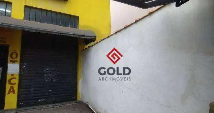 Salão para alugar, 100 m² por r$ 2.200,00/mês - parque joão ramalho - santo andré/sp