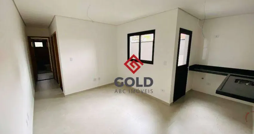 Apartamento com 2 dormitórios à venda, 61 m² por r$ 371.000,00 - parque oratório - santo andré/sp