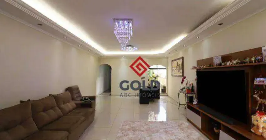 Sobrado com 3 dormitórios à venda, 345 m² por r$ 1.100.000,00 - vila camilópolis - santo andré/sp