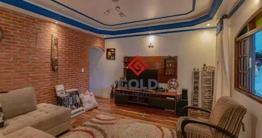 Sobrado com 3 dormitórios à venda, 171 m² por r$ 520.000,00 - parque novo oratório - santo andré/sp