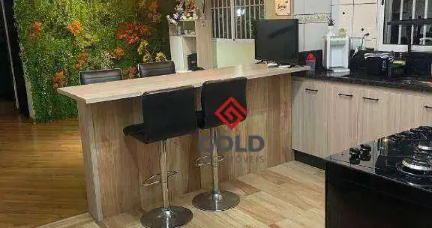 Sobrado com 4 dormitórios à venda, 215 m² por r$ 850.000,00 - jardim las vegas - santo andré/sp