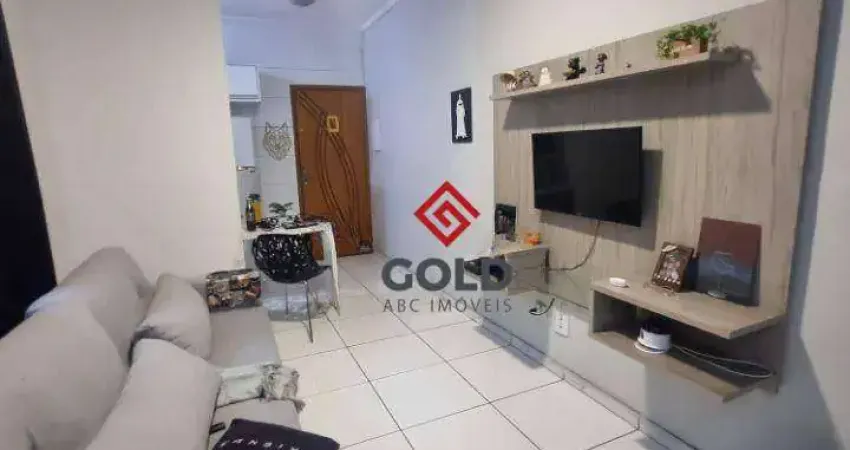 Apartamento com 2 dormitórios à venda, 50 m² por r$ 300.000,00 - vila camilópolis - santo andré/sp