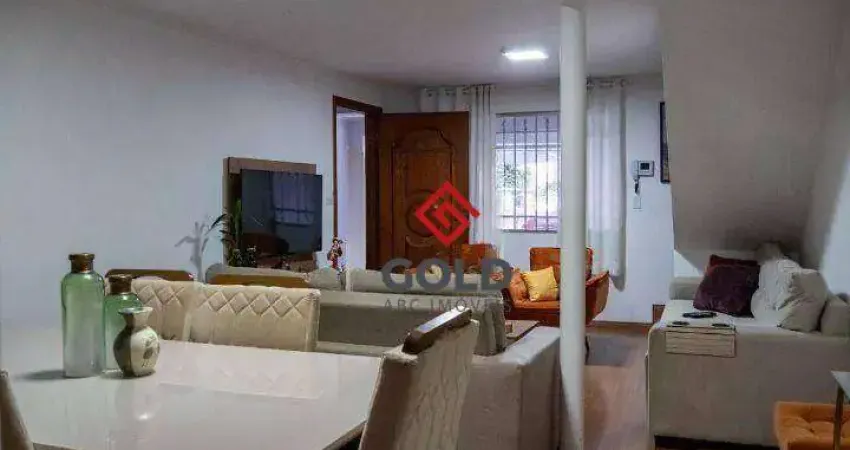 Sobrado com 4 dormitórios à venda, 220 m² por r$ 600.000,00 - vila camilópolis - santo andré/sp