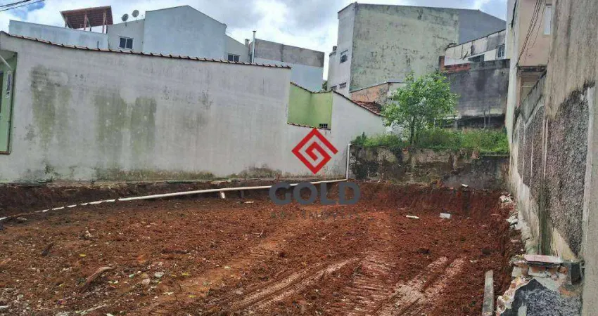 Terreno à venda, 139 m² por r$ 350.000,00 - parque oratório - santo andré/sp