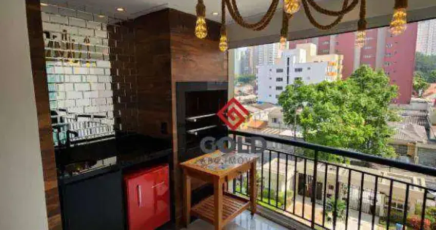 Apartamento com 2 dormitórios à venda, 117 m² por r$ 1.275.000,00 - jardim - santo andré/sp