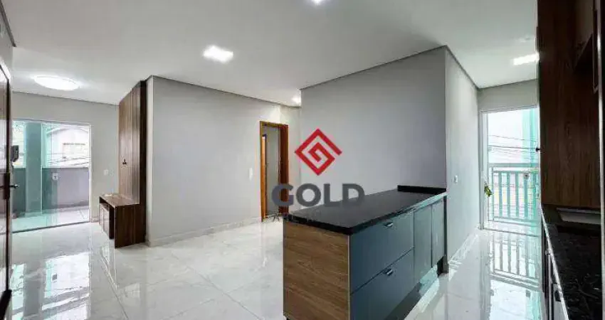 Apartamento com 2 dormitórios à venda, 79 m² por r$ 450.000,00 - jardim progresso - santo andré/sp