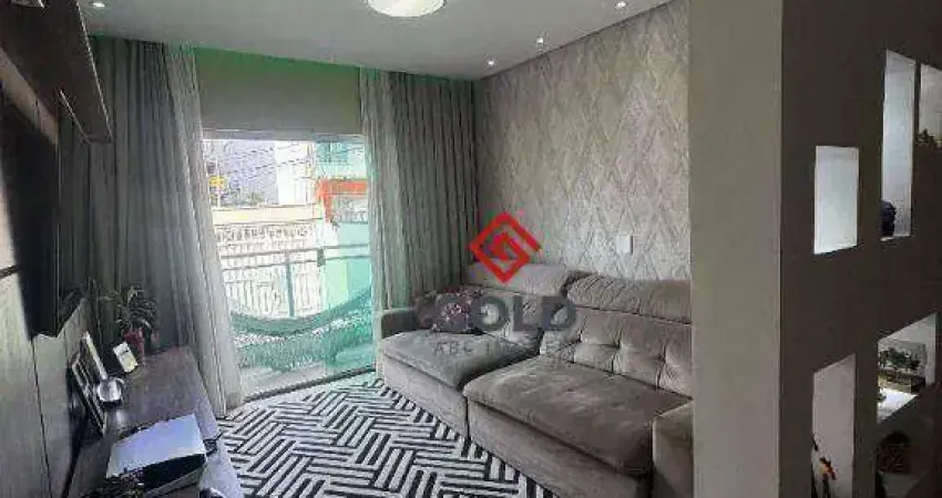 Sobrado com 3 dormitórios à venda, 130 m² por r$ 540.000 - vila humaitá - santo andré/sp