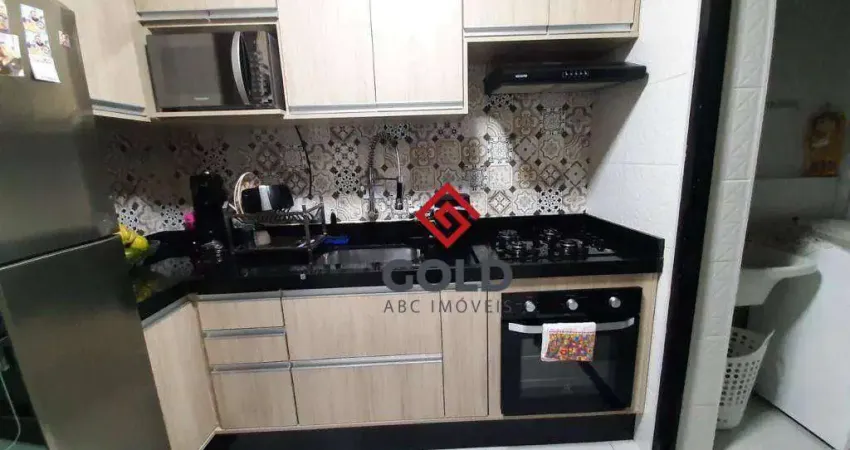 Apartamento com 2 dormitórios à venda, 65 m² por r$ 500.000,00 - campestre - santo andré/sp