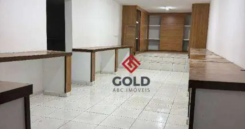 Sala para alugar, 75 m² por r$ 1.875,00/mês - parque das nações - santo andré/sp