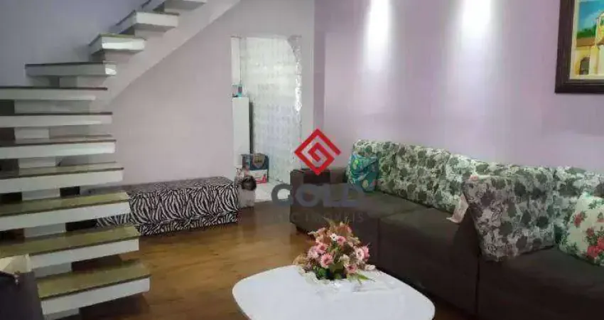 Sobrado com 4 dormitórios à venda, 226 m² por r$ 690.000,00 - parque jaçatuba - santo andré/sp