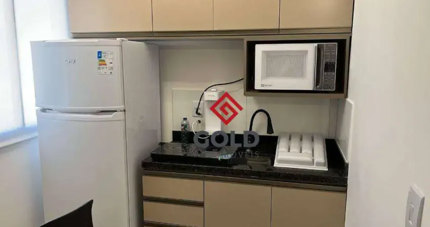 Kitnet com 1 dormitório para alugar, 20 m² por r$ 1.728,00/mês - vila são pedro - santo andré/sp