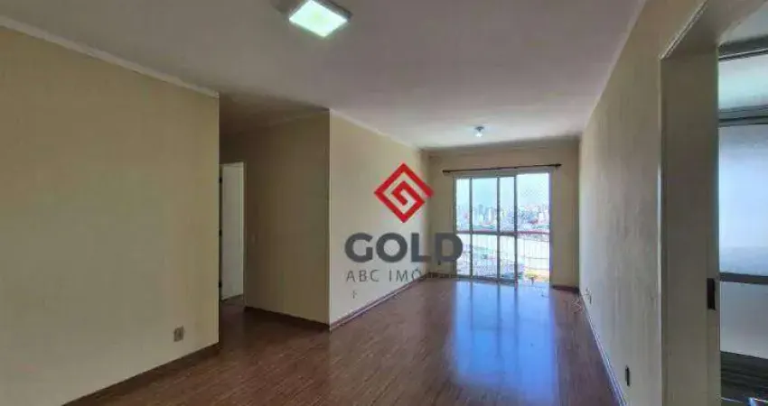 Apartamento com 3 dormitórios para alugar, 80 m² por r$ 3.940,00/mês - vila são pedro - santo andré/sp