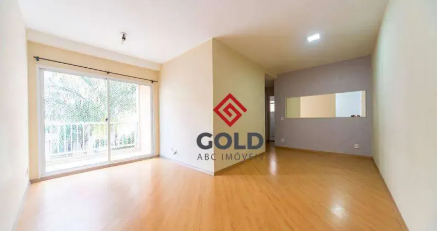 Apartamento com 3 dormitórios para alugar, 71 m² por r$ 3.475,00/mês - planalto - são bernardo do campo/sp