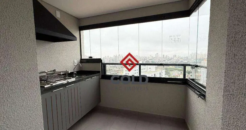 Apartamento com 2 dormitórios para alugar, 64 m² por r$ 4.740,00/mês - parque das nações - santo andré/sp