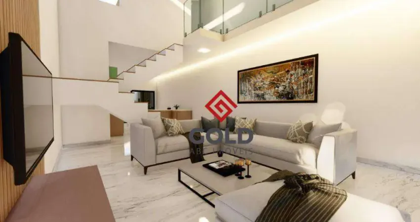 Sobrado com 3 dormitórios à venda, 214 m² por R$ 1.500.000 - Parque Jaçatuba - Santo André/SP