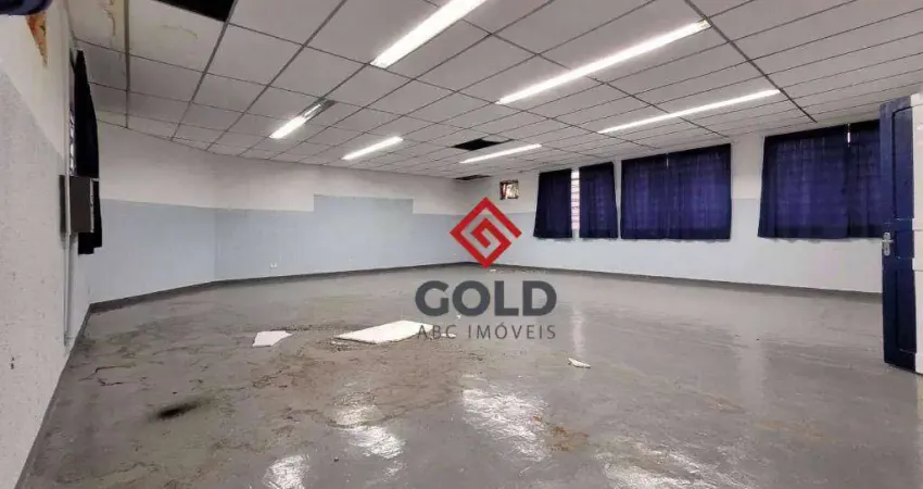 Galpão, 1250 m² - venda por R$ 5.700.000,00 ou aluguel por R$ 32.898,78/mês - Centro - Santo André/SP