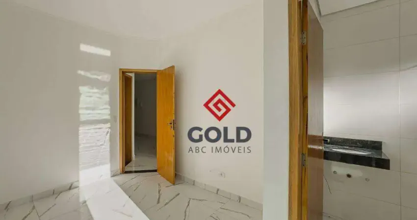 Apartamento com 2 dormitórios à venda, 50 m² por R$ 340.000,00 - Vila Cláudio - Santo André/SP