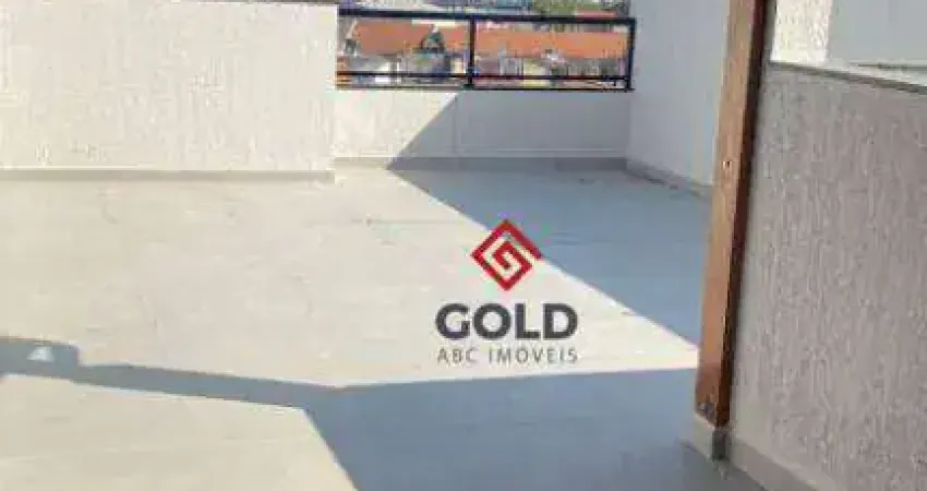 Cobertura com 2 dormitórios à venda, 90 m² por R$ 450.000,00 - Vila São Pedro - Santo André/SP