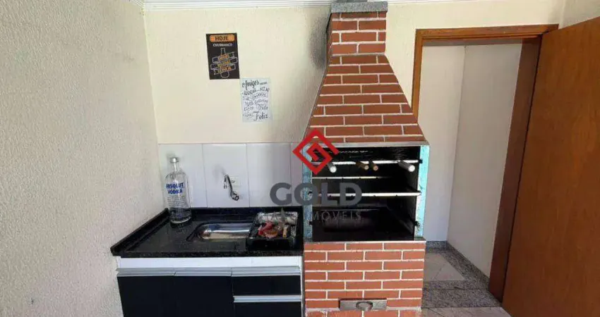 Cobertura com 2 dormitórios para alugar, 100 m² por r$ 2.684,45/mês - parque das nações - santo andré/sp