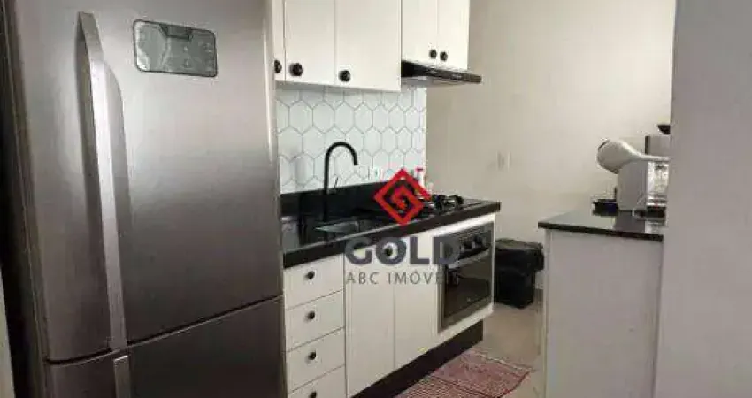 Cobertura com 2 dormitórios para alugar, 100 m² por r$ 3.090,00/mês - parque novo oratório - santo andré/sp
