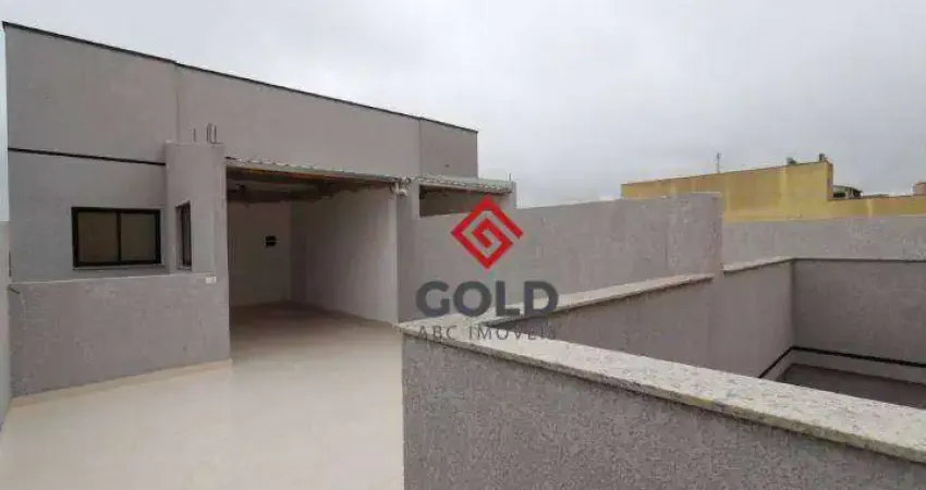 Cobertura com 2 dormitórios à venda, 108 m² por R$ 550.000,00 - Parque Novo Oratório - Santo André/SP